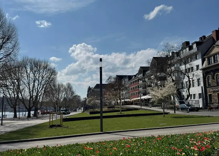 شقة Rheinloft - Balkon & Parkplatz 