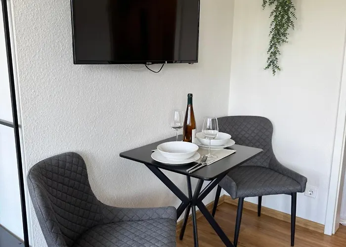 شقة Rheinloft - Balkon & Parkplatz 